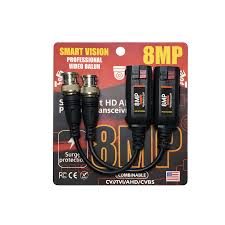 Balun de video pasivo Smart Vision 8MP para CCTV