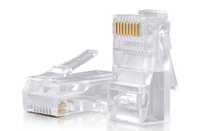 Conector transparente de red RJ45